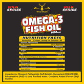 4 - Wild Buck Omega-3 Fish Oil, 90 softgels