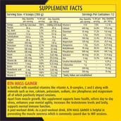 2 - BTN Sports Mass Gainer,  4.76 lb  Unflavoured 