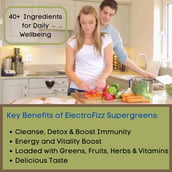 4 - ElectroFizz Electrifying Supergreens, 250 g Unflavoured
