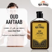 3 - Man Arden Luxury Body Wash, 250 ml Oud Aaftaab