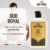 3 - Man Arden Luxury Body Wash, 250 ml Oud Royal