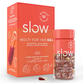 1 - Wellbeing Nutrition Slow Multi for Her 50+, Unflavoured 60 capsules