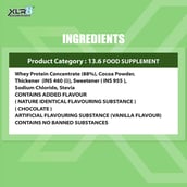 6 - XLR8 Flavoured Whey Protein 24 g Protein, 1 lb Chocolate