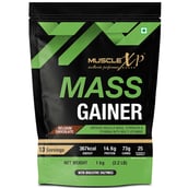 2 - MuscleXP Mass Gainer, 2.2 lb Belgium Chocolate (Pack of 5)