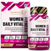2 - MuscleXP Women Daily Vital Fitness,  60 tablet(s)  Unflavoured (Pack of 3) 