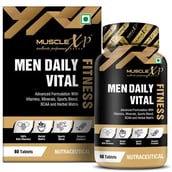 2 - MuscleXP Men Daily Vital Fitness, 60 tablet(s) Unflavoured (Pack of 2)