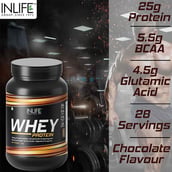 7 - INLIFE Whey Protein Powder,  2.2 lb  Chocolate 