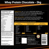 2 - INLIFE Whey Protein Powder, 4.4 lb Chocolate