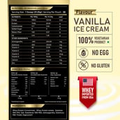 3 - Nutristar Ultra Premium Whey Protein,  2.2 lb  Vanilla 