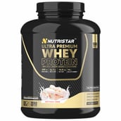 1 - Nutristar Ultra Premium Whey Protein, 4 lb Birthday Cake