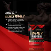 7 - MuscleXP 100% Whey Protein with Digestive Enzyme, 2.2 lb Double Chocolate