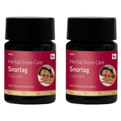 1 - Snortag Snore Care (Pack of 2), 10 capsules