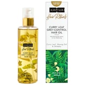 1 - Kapiva Curry Leaf Grey Control Hair Oil, 200 ml Hair Darkening