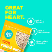 5 - Yogabars Super Oats, 100% Rolled Oats 0.400 kg