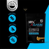 7 - HRX AGame Beginner's Whey Protein, 4.4 lb Mango Delight