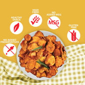 6 - Bagrrys Golden Sweet Potato, Peri Peri 60 g