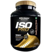 Six Pack Nutrition Iso Pro Whey Protein Isolate,  4.4 lb  Vanilla Berry Cream 