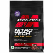 1 - MuscleTech Nitrotech 100% Whey Gold, 8.8 lb Double Rich Chocolate