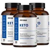 1 - Nirvasa Keto Advanced, 60 tablet(s) Unflavoured (Pack of 3)