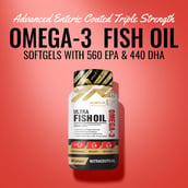 3 - MuscleXP Ultra Fish Oil Omega 3, 60 softgels