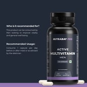 7 - Nutrabay Pro Active Multivitamin Men,  60 capsules  Unflavoured 