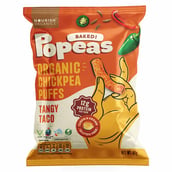 2 - Nourish Organics Popeas Organic Chickpea Puffs, Tangy Taco (Pack of 4) 60 g