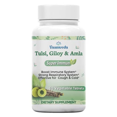Vaamveda Tulsi Giloy Amla Immunity Booster Supplements, 60 tablet(s)