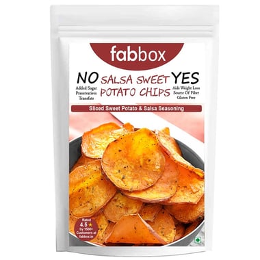 Fabbox Sweet Potato Chips, Salsa 85 g