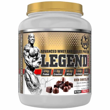 Dexter Jackson Advanced Whey and Isolate Protein Legend Whey, 5 lb Rich Chocolate