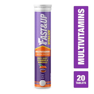 Fast & Up Vitalize, 20 tablet(s) Peach