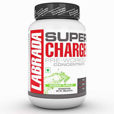 Labrada Super Charge Pre Workouts, 0.61 lb Green Apple