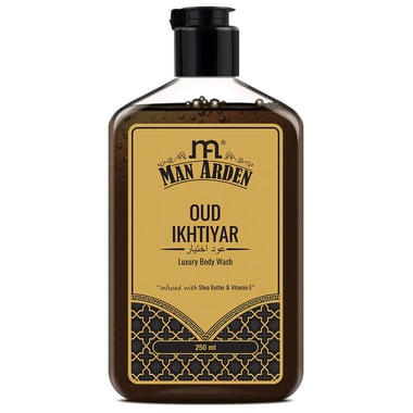 Man Arden Luxury Body Wash, 250 ml Oud Ikhtiyar