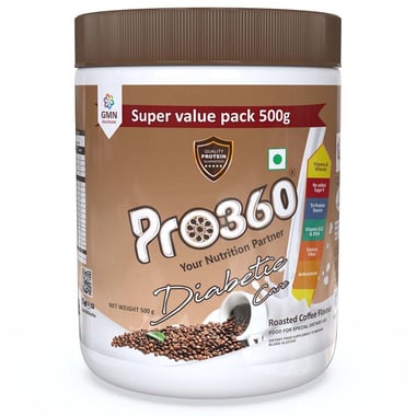 PRO360 Diabetic Nutritional Beverage Mix, 1.1 lb Roasted Coffee