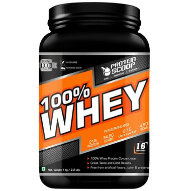Protein Scoop 100% Whey, 2.2 lb Chocolate