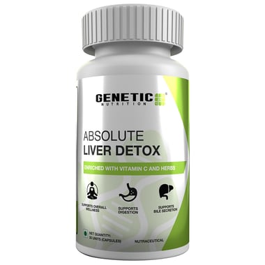 Genetic Nutrition Absolute Liver Detox, 30 capsules