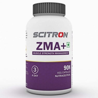 Scitron ZMA+,  90 veggie capsule(s)  Unflavoured 