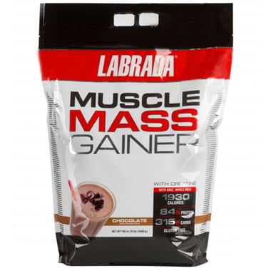 Labrada Muscle Mass Gainer, 12 lb Chocolate