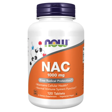 Now NAC 1000mg,  120 tablet(s) 