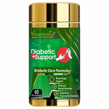 Vitaminnica Diabetic Support, 60 veggie capsule(s)