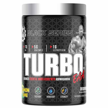 Dexter Jackson Black Series Turbo EAA, Lemon 0.76 lb 30 Servings