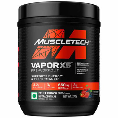 MuscleTech Vapor X5,  0.59 lb  Fruit Punch 