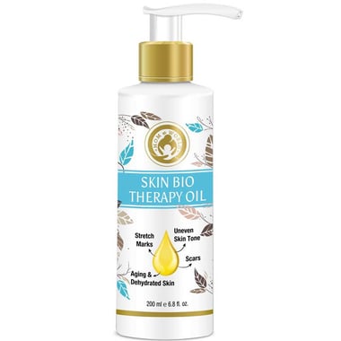 Mom & World Skin Bio Therapy Oil,  200 ml  for Stretch Marks, Scars & Skin Toning 
