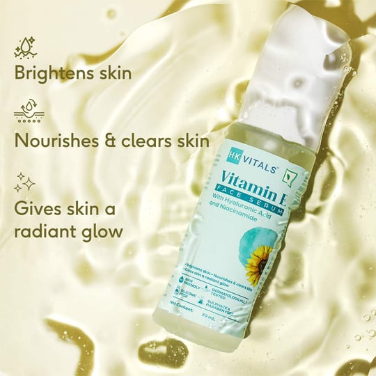 3 - HK Vitals Vitamin E Face Serum by HealthKart,  30 ml  All Skin Type 