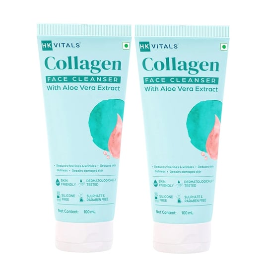 HK Vitals Collagen Face Cleanser 100 ml - Pack Of 2