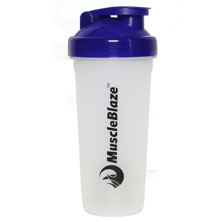 MuscleBlaze Shaker,  Blue  650 ml 