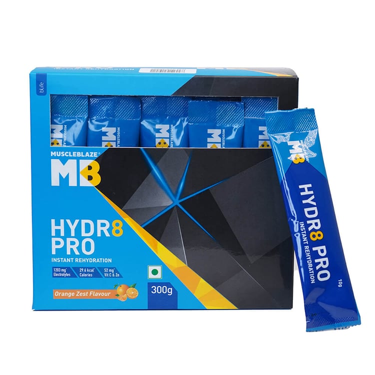 2 - MuscleBlaze Hydr8 Pro,  0.66 lb  Orange Zest 